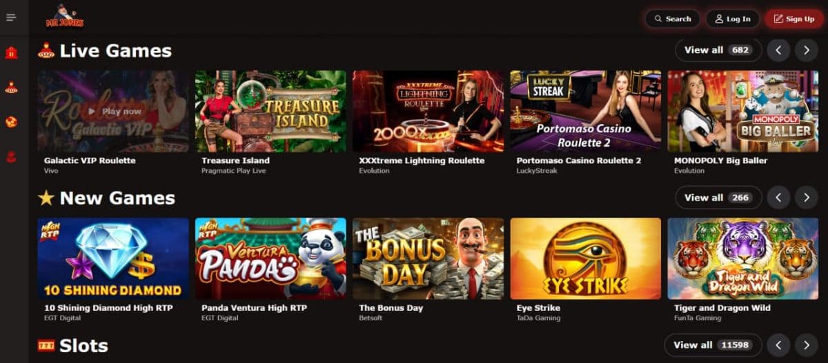 Mr Jones Casino — Roulette, Blackjack & Slots image 1